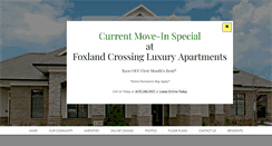 Desktop Screenshot of foxlandcrossing.com